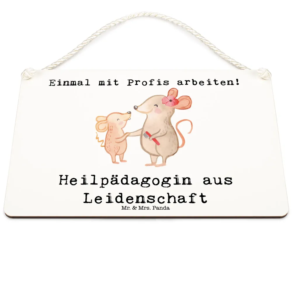 Dekoracyjny znak specjalistka pedagogiki specjalnej pasja