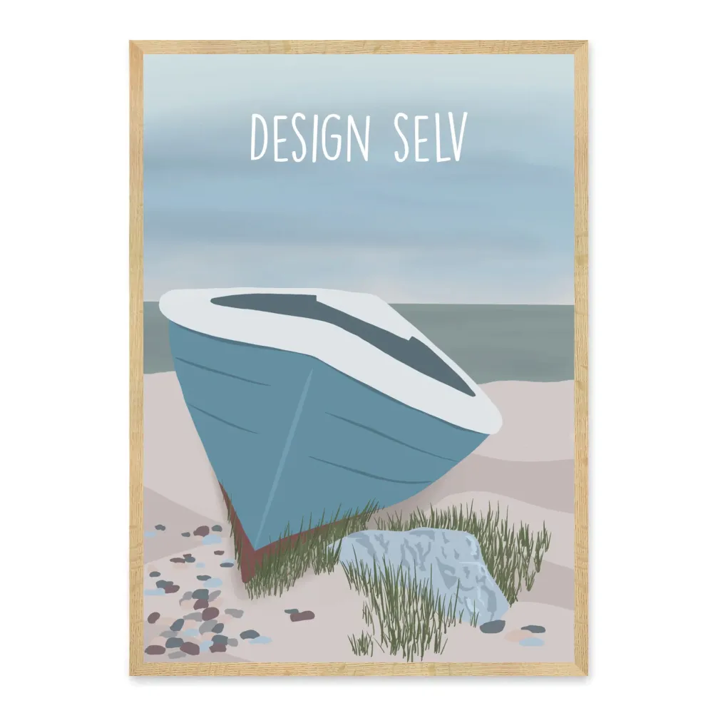 Design selv - sommerhusplakat