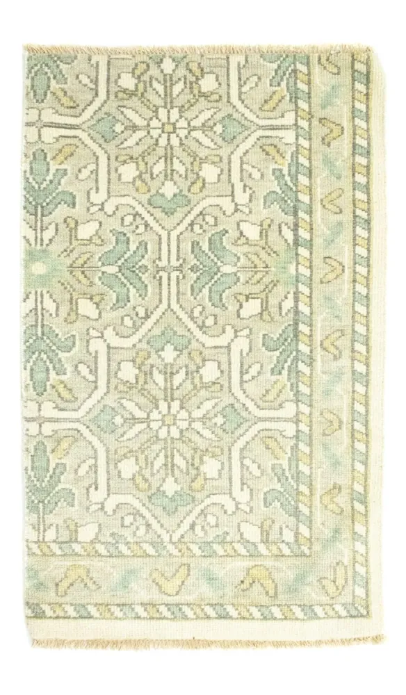 Designerski dywan - 100 x 63 cm - szary