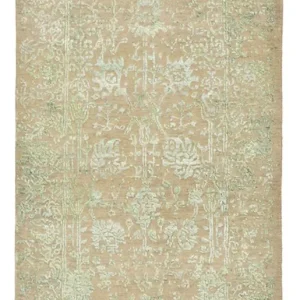 Designerski dywan - 139 x 71 cm - piaskowy