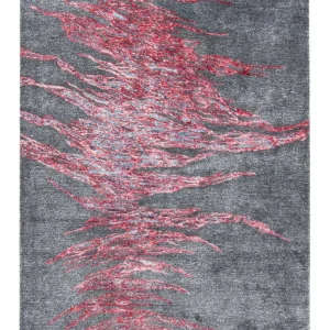 Designerski dywan - 200 x 140 cm - szary