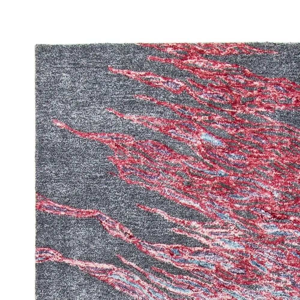 Designerski dywan - 200 x 140 cm - szary