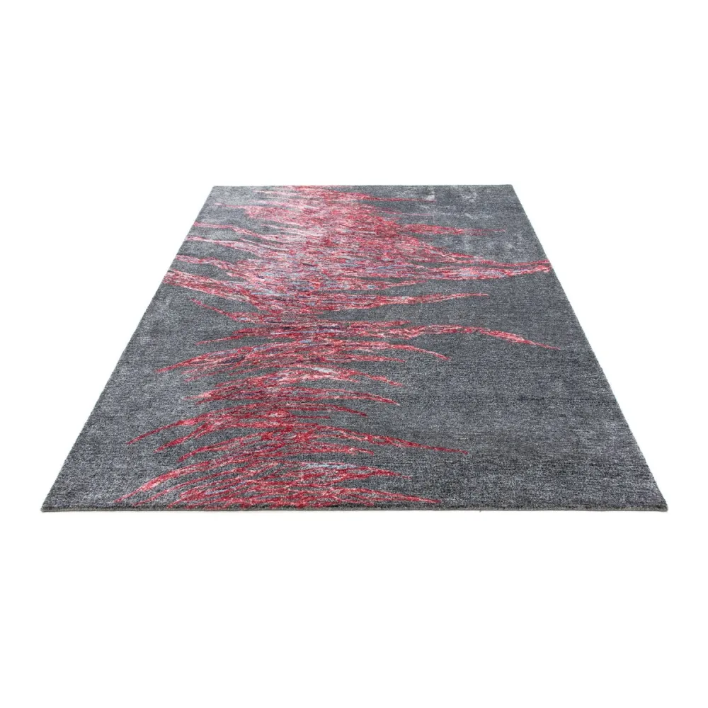 Designerski dywan - 200 x 140 cm - szary