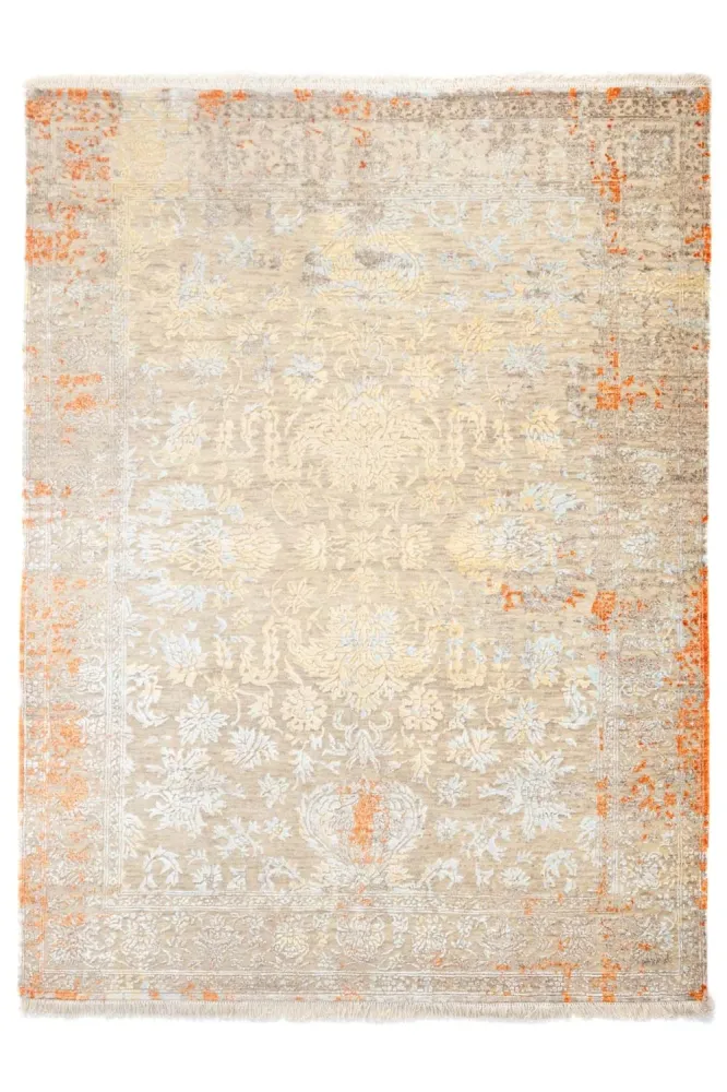 Designerski dywan - 203 x 153 cm - wielokolorowy