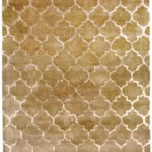 Designerski dywan - 230 x 162 cm - beżowy