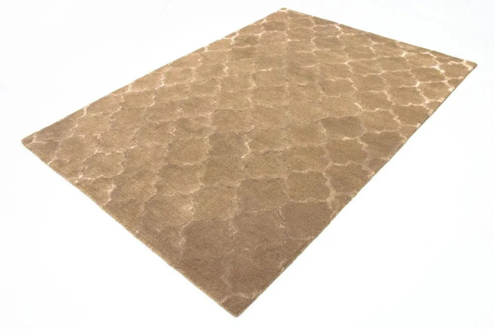 Designerski dywan - 230 x 162 cm - beżowy