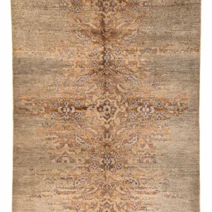 Designerski dywan - 235 x 166 cm - beżowy