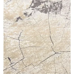 Designerski dywan - 236 x 169 cm - beżowy