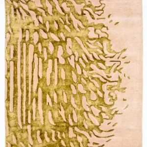 Designerski dywan - 239 x 151 cm - beżowy
