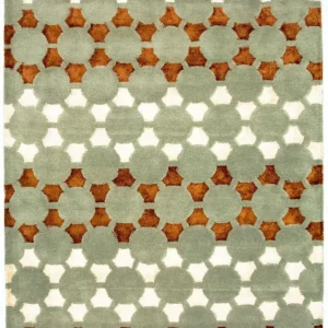 Designerski dywan - 239 x 157 cm - wielokolorowy