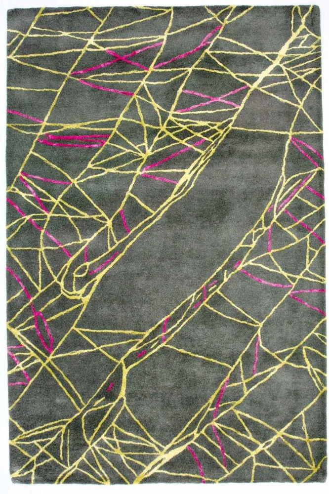 Designerski dywan - 240 x 155 cm - wielokolorowy