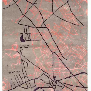 Designerski dywan - 241 x 151 cm - wielokolorowy