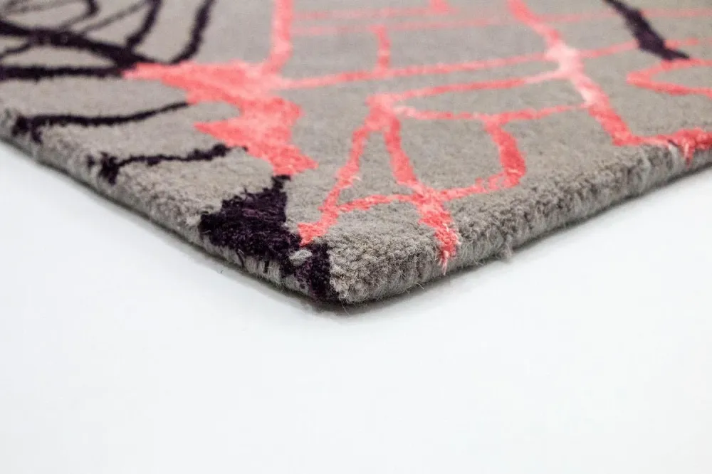 Designerski dywan - 241 x 151 cm - wielokolorowy