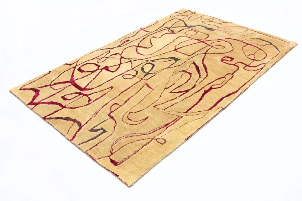 Designerski dywan - 241 x 152 cm - wielokolorowy