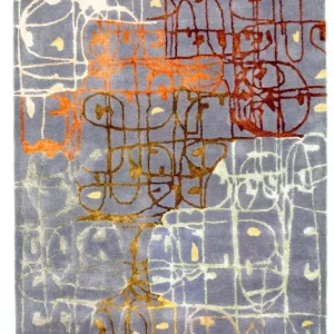 Designerski dywan - 242 x 153 cm - wielokolorowy
