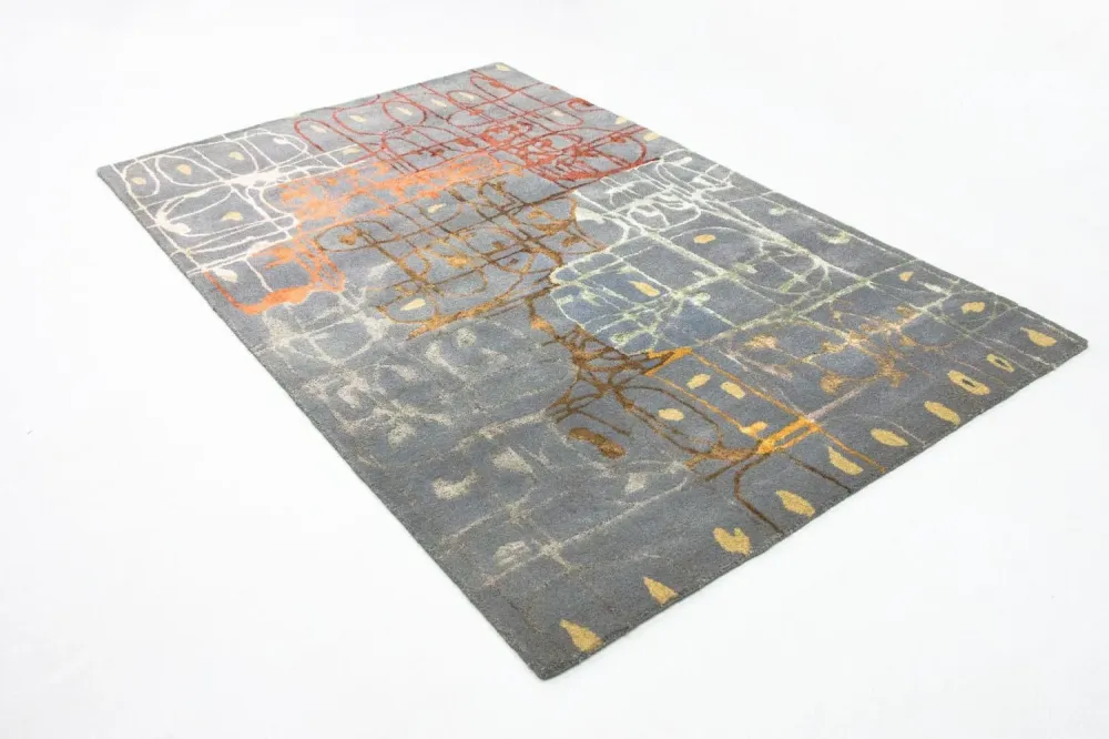 Designerski dywan - 242 x 153 cm - wielokolorowy