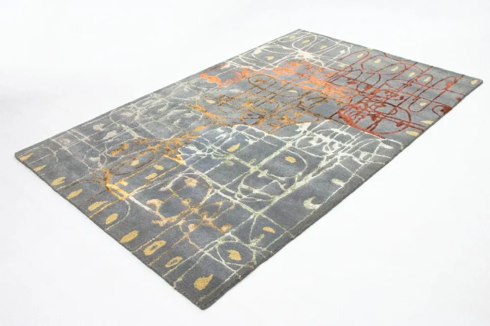 Designerski dywan - 242 x 153 cm - wielokolorowy