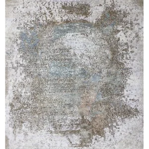 Designerski dywan - 243 x 162 cm - piaskowy