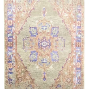 Designerski dywan - 243 x 166 cm - jasnozielony