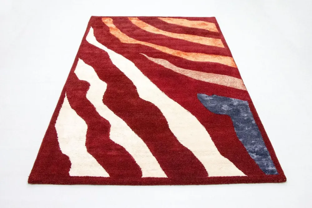 Designerski dywan - 244 x 159 cm - wielokolorowy