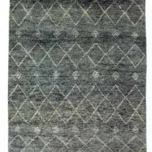 Designerski dywan - 251 x 153 cm - szary