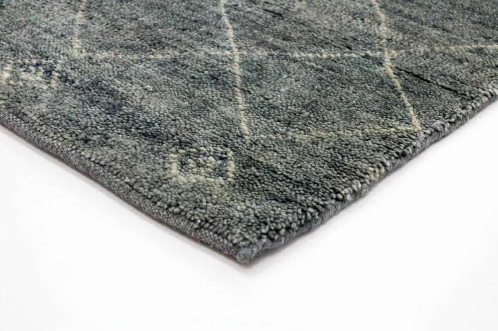 Designerski dywan - 251 x 153 cm - szary