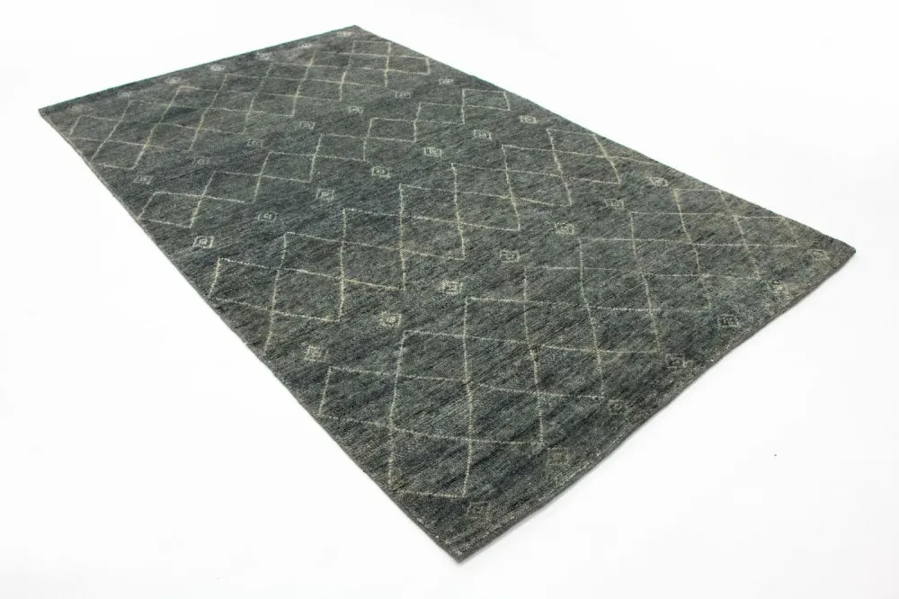 Designerski dywan - 251 x 153 cm - szary