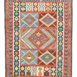 Designerski dywan - 251 x 180 cm - wielokolorowy