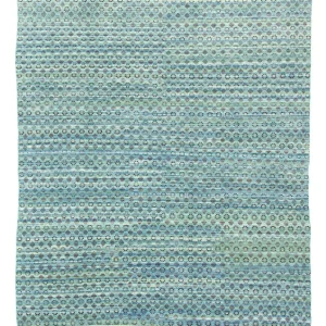 Designerski dywan - 270 x 244 cm - jasnoniebieski