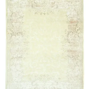 Designerski dywan - 297 x 220 cm - beżowy