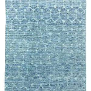 Designerski dywan - 303 x 243 cm - jasnoniebieski