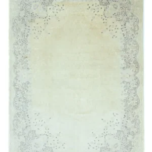 Designerski dywan - 306 x 202 cm - beżowy