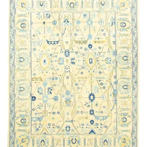 Designerski dywan - 306 x 246 cm - beżowy
