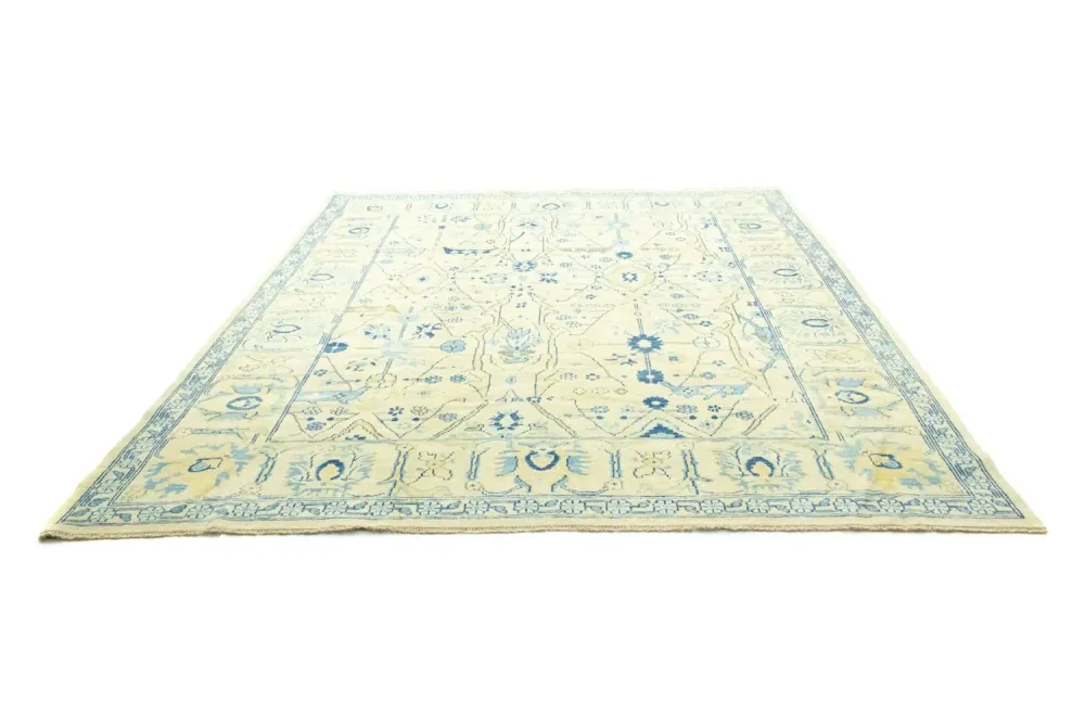 Designerski dywan - 306 x 246 cm - beżowy