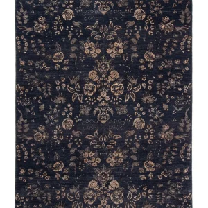 Designerski dywan - 308 x 248 cm - ciemnoniebieski