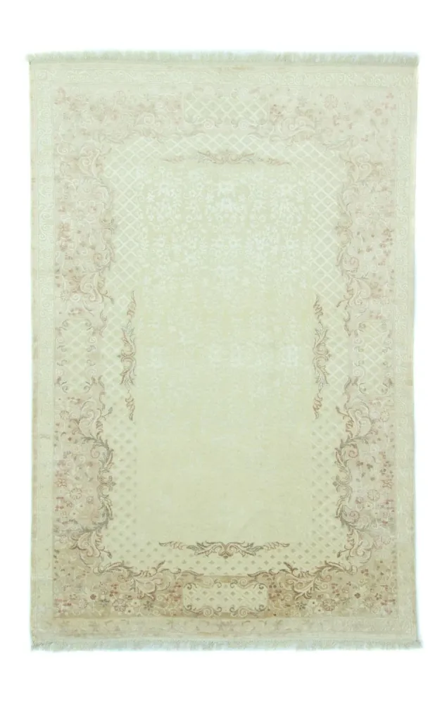 Designerski dywan - 310 x 202 cm - beżowy