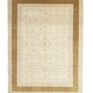 Designerski dywan - 357 x 251 cm - beżowy