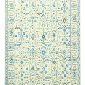Designerski dywan - 434 x 310 cm - jasnoniebieski