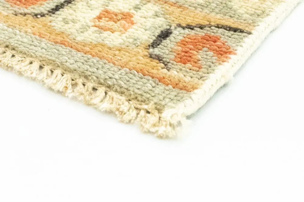 Designerski dywan - 92 x 60 cm - beżowy