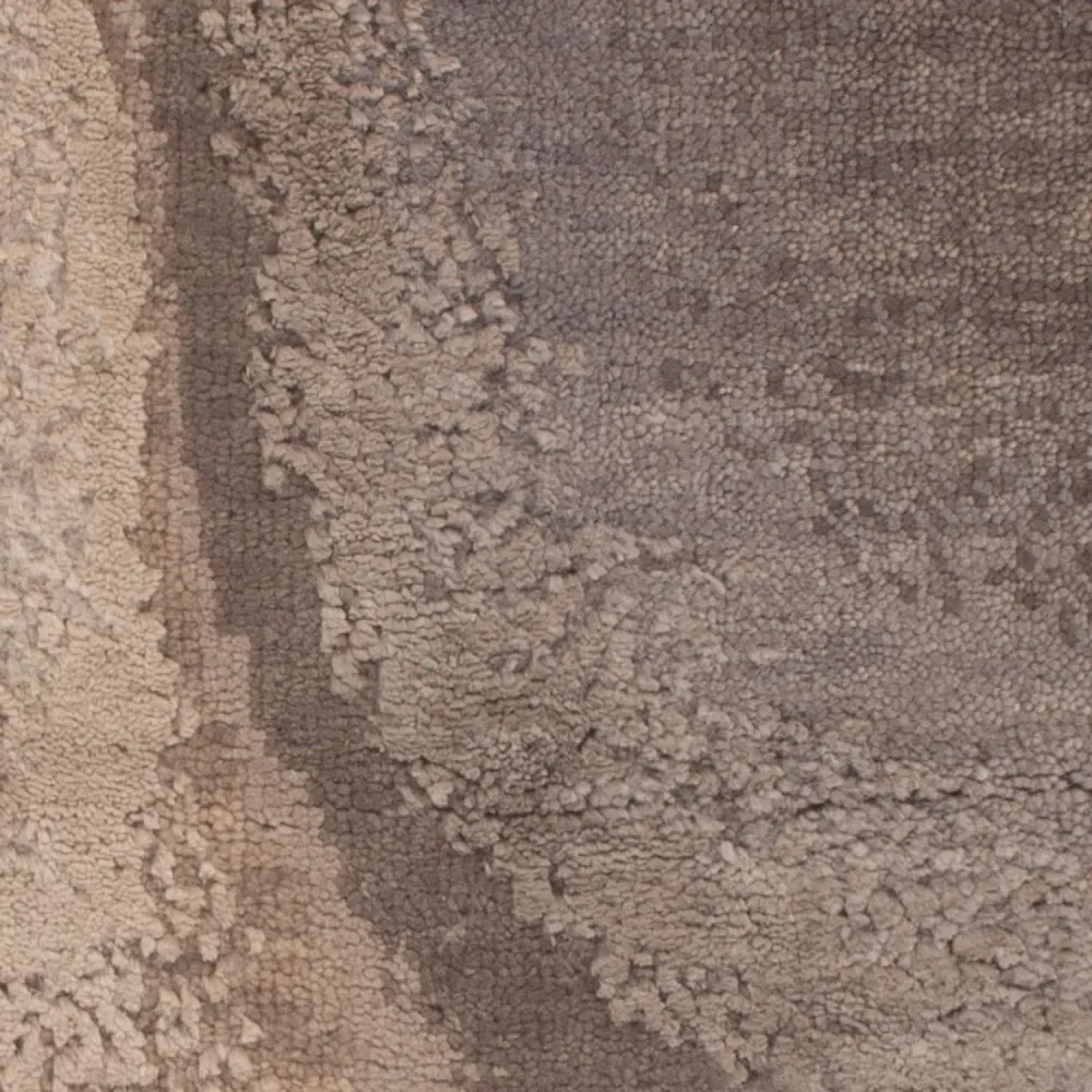 Designerski dywan - 60 x 60 cm - beżowy