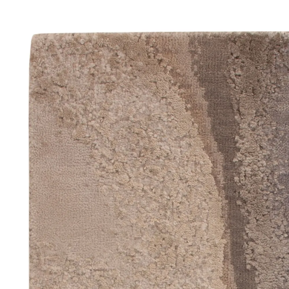 Designerski dywan - 60 x 60 cm - beżowy