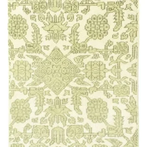 Designerski dywan - 97 x 61 cm - beżowy