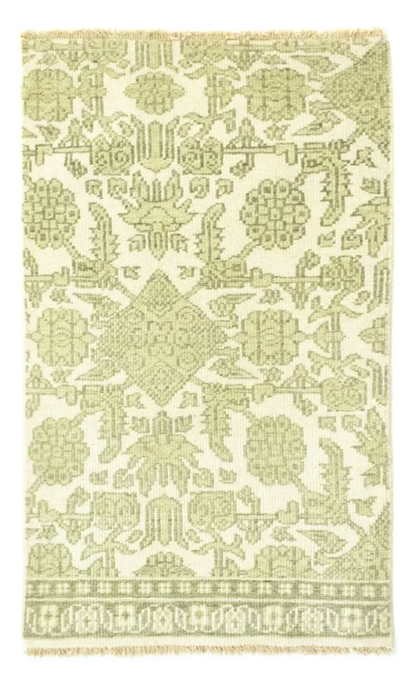 Designerski dywan - 97 x 61 cm - beżowy