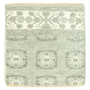 Designerski dywan kwadratowy - 60 x 60 cm - jasnozielony