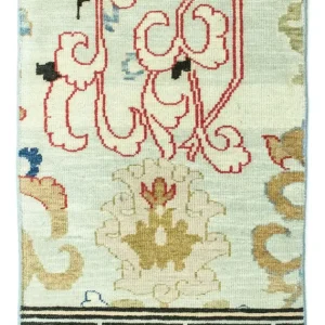 Designerski dywan - 93 x 62 cm - wielokolorowy