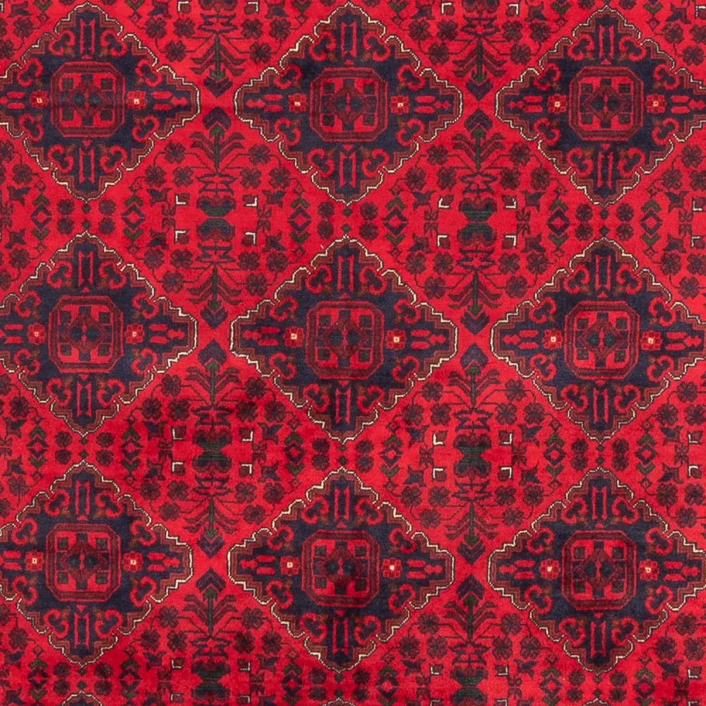 Dywan afgański - 285 x 198 cm - czerwony