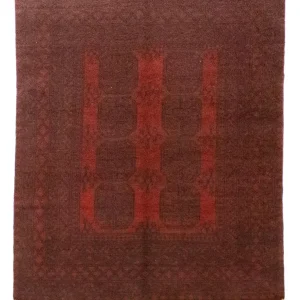 Dywan afgański - Filpa - 194 x 152 cm - czerwony