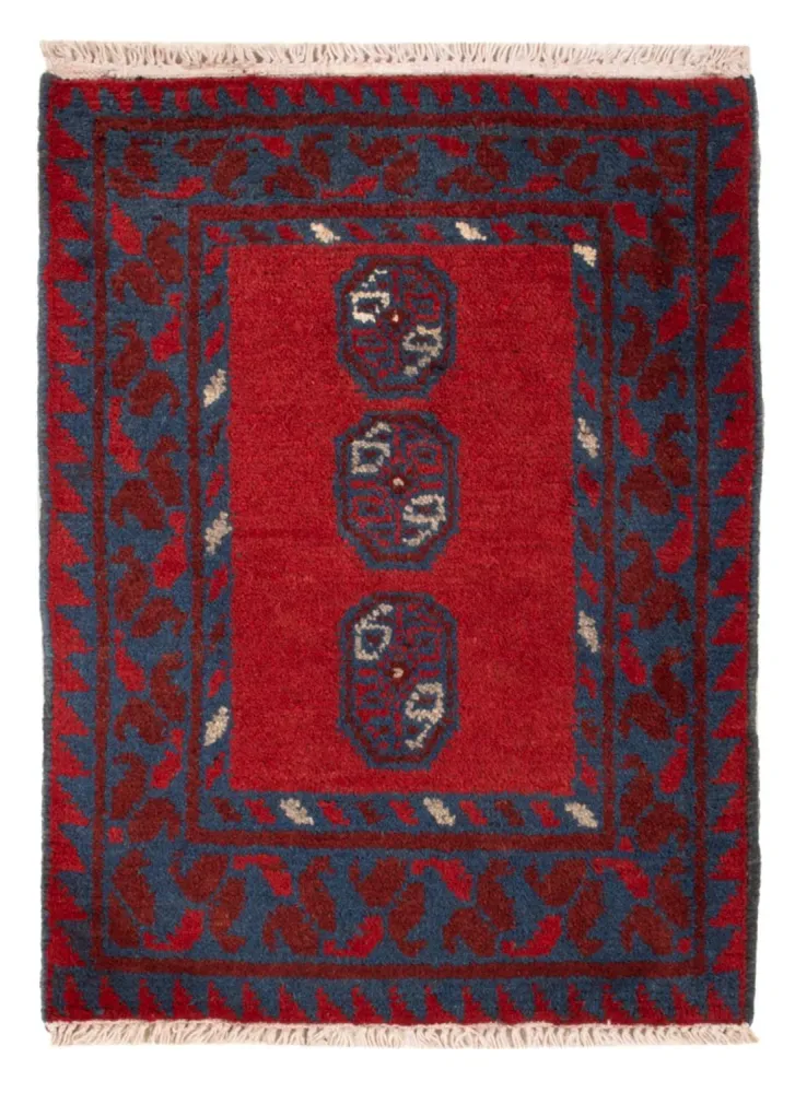 Dywan afgański - Filpa - 66 x 49 cm - czerwony