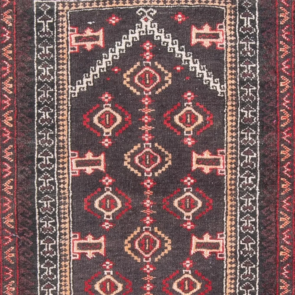 Dywan beludżycki - 136 x 90 cm - wielokolorowy