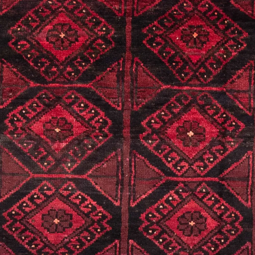 Dywan beludżycki - 180 x 123 cm - czerwony